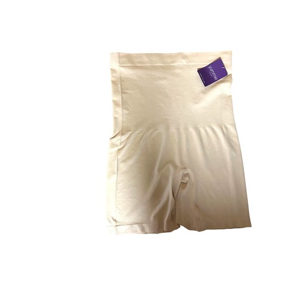 Yummie Tummie Ultralight Seamless Shaping Shorts Frappe Size 1X 2X NWT IMPERFECT - Picture 4 of 10